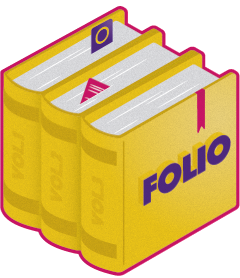 folio hex sticker